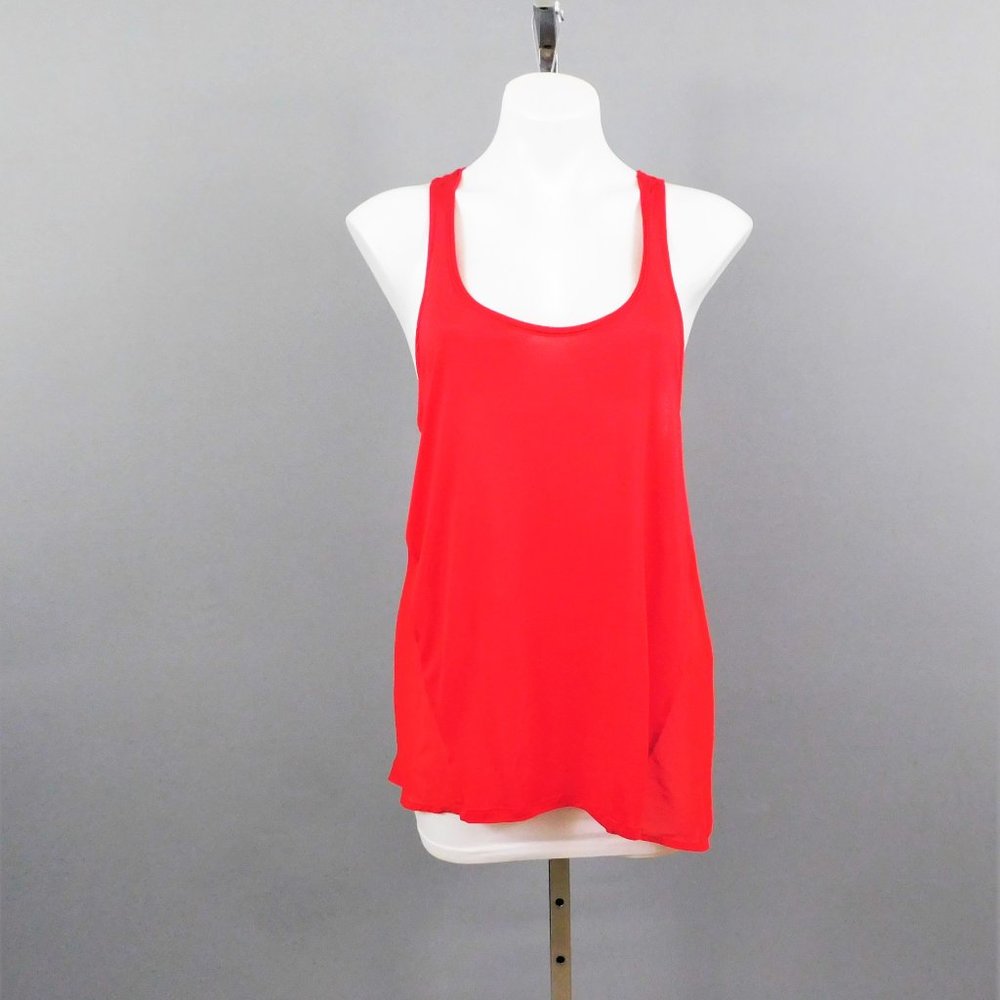 Ambiance Apparel Women Tank Red XL